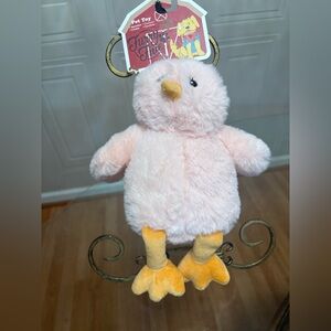 Giftable World 10”  Chicken Dog Toy w/Squeaker  New  10” Very Solf